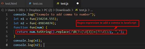 add comma after 3 digits javascript